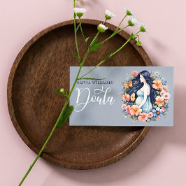 Tarjeta De Visita Doula Photo QR Code