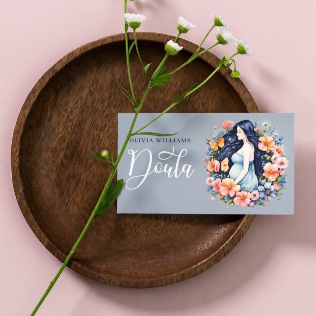 Tarjeta De Visita Doula Photo QR Code (Subido por el creador)