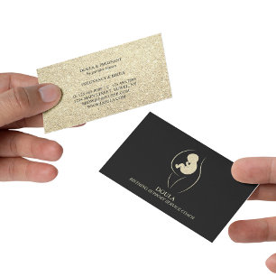 Tarjeta De Visita Doula Pregnancy Enfermera partera Enfermera de nac