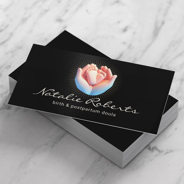 Tarjeta De Visita Doula Service Midwife Profesional Birt Coach (Subido por el creador)