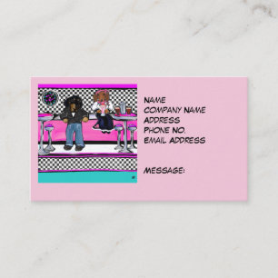 Tarjeta De Visita Doxie Rock and Roll