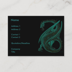 Tarjeta De Visita Dragón