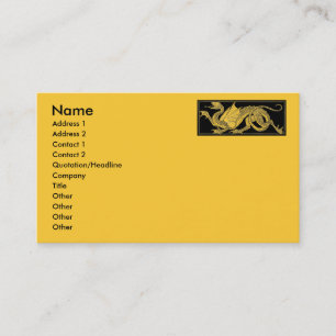 Tarjeta De Visita Dragon Business Card