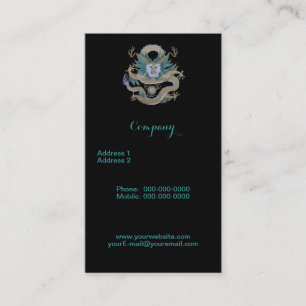 Tarjeta de visita Dragon Celestial