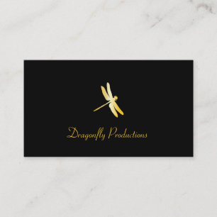 Tarjeta De Visita Dragón dorado