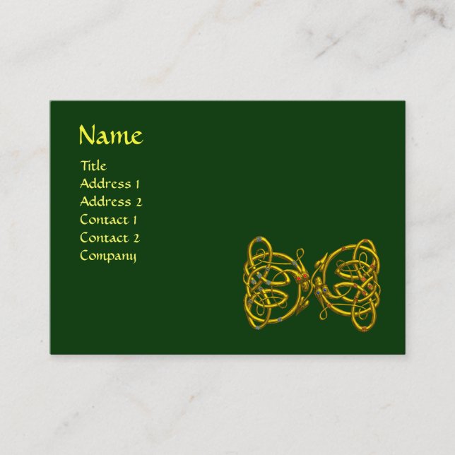 TARJETA DE VISITA DRAGON LOVE (Anverso)