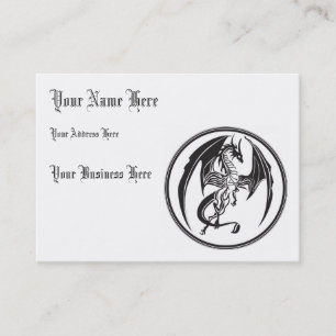 Tarjeta De Visita dragones flacos...