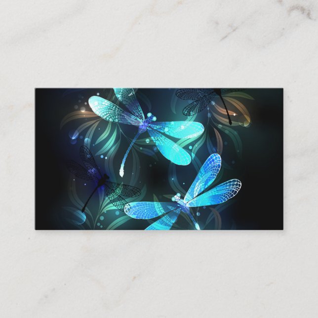 Tarjeta De Visita Dragonflies (Anverso)
