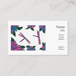 Tarjeta De Visita Dragonflies Business Cards
