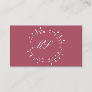 Tarjeta De Visita Dream Wedding Planner