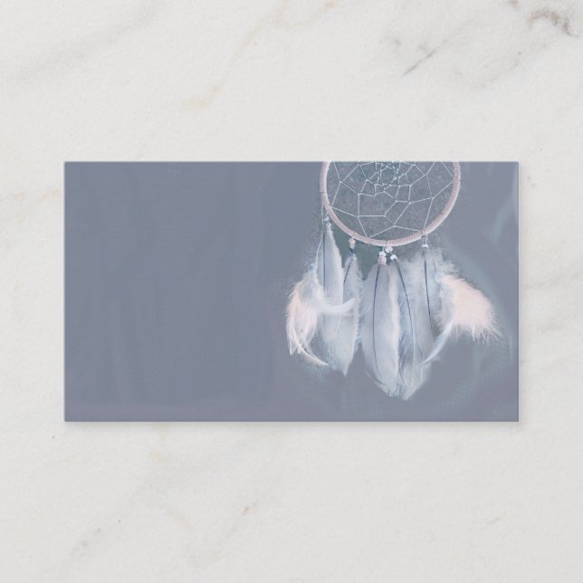 Tarjeta De Visita DreamCatcher Dreamcatchers Abstract Business Cards (Anverso)
