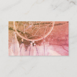 Tarjeta De Visita DreamCatcher Dreamcatchers Abstract Business Cards