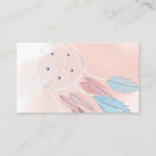 Tarjeta De Visita DreamCatcher Dreamcatchers Abstract Business Cards