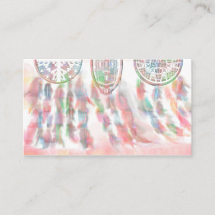 Tarjeta De Visita DreamCatcher Dreamcatchers Psychic Business Cards