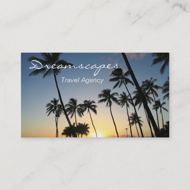 Tarjeta De Visita dreamscapes (Anverso)