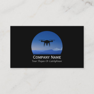 Tarjeta De Visita Drone Al Dusk