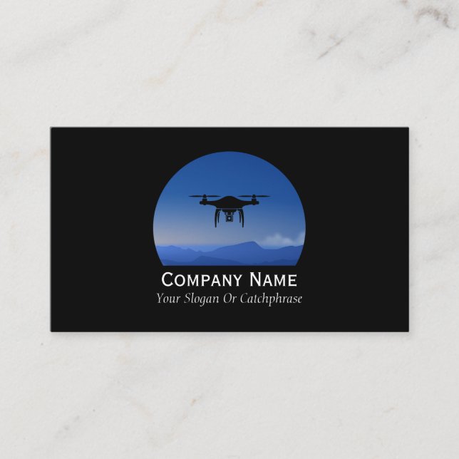 Tarjeta De Visita Drone Al Dusk (Anverso)