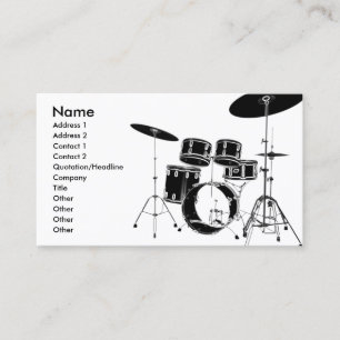 Tarjeta De Visita drum_edge