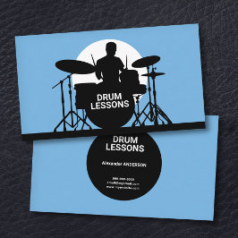 Tarjeta De Visita Drum Lessons