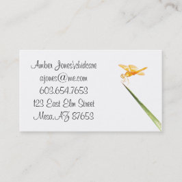 Tarjeta De Visita Dryaonus mexicana