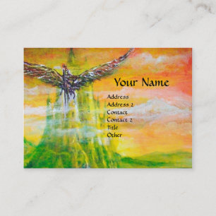 TARJETA DE VISITA DUEL MÁGICO ENTRE BRADAMANT Y NEGROMANCER