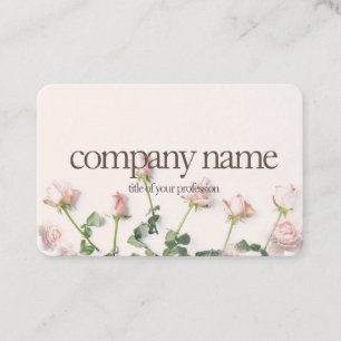 Tarjeta De Visita Dulce Floral
