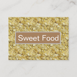 Tarjeta De Visita Dulce Poha Comida dulce