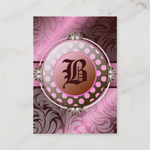 Tarjeta De Visita dulces del azúcar 311-Brown