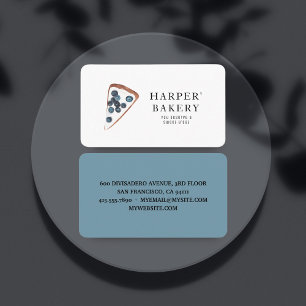 Tarjeta De Visita Dulces modernos Panadería Empresa profesional 