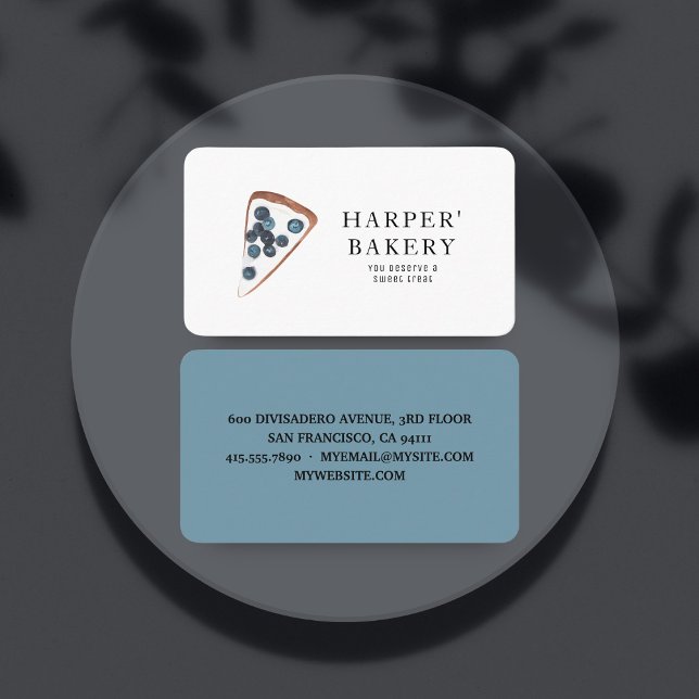 Tarjeta De Visita Dulces modernos Panadería Profesional Empresa (Subido por el creador)
