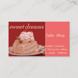 Tarjeta De Visita dulces sueños