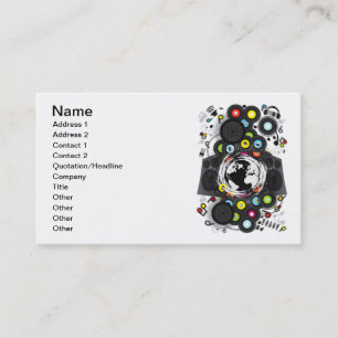 Tarjeta De Visita Earth_Music