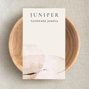 Tarjeta De Visita Earthabstract acuarela artística