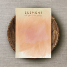 Earthy Boho Terracotta Watercolor Necklace