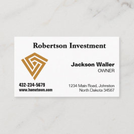 Tarjeta De Visita Easy to Read Calling Card for Any Business