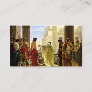 Tarjeta De Visita Ecce Homo, 1871 por Antonio Ciseri