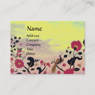 TARJETA DE VISITA EDEN / JARDÍN BLANCO