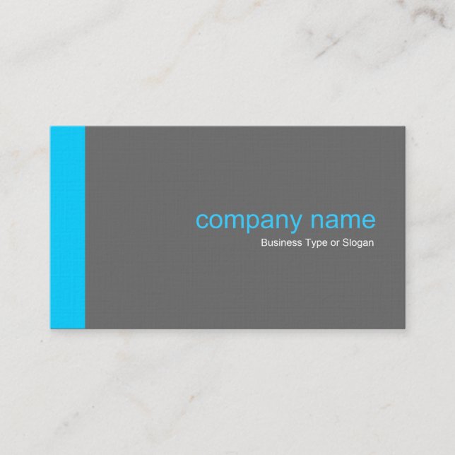 Tarjeta De Visita Edge v2 - Azul cielo (Anverso)
