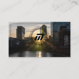 Tarjeta De Visita Edificios arquitectónicos modernos monocasco