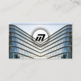 Tarjeta De Visita Edificios arquitectónicos modernos monocasco