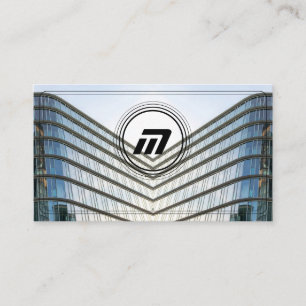 Tarjeta De Visita Edificios arquitectónicos modernos monocasco