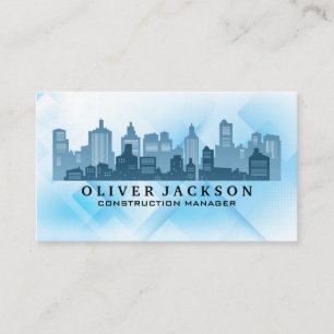 Tarjeta De Visita Edificios de la ciudad   Propiedades del centro
