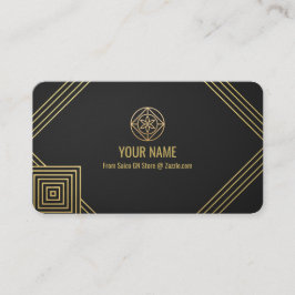 Tarjeta De Visita Editable Luxury Business Card Template