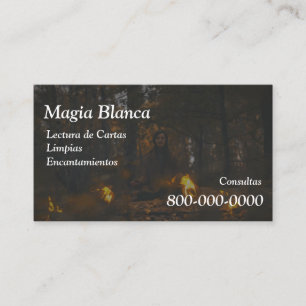 Tarjeta De Visita Editable, Servicio de lectura de tarjetas, Tarot, 