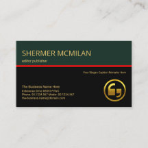 Editor de líneas rojas de capas retro elegante