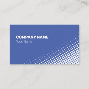 Tarjeta De Visita Efecto semitono blanco moderado