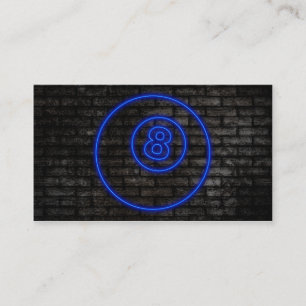 Tarjeta De Visita eightball: muestra eléctrica