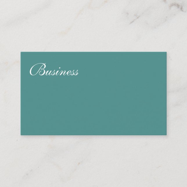 Tarjeta De Visita Ejemplo de negocio (Anverso)