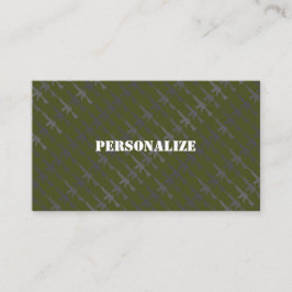 Tarjeta De Visita Ejército de Reclutamiento de las Fuerzas Armadas M