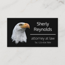 Tarjeta De Visita El águila calva personalizable agradable y moda